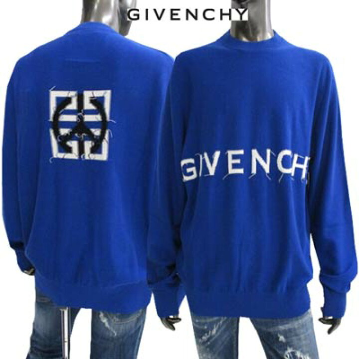 楽天市場】ジバンシーGIVENCHYメンズ トップス ニット セーター ロゴ 