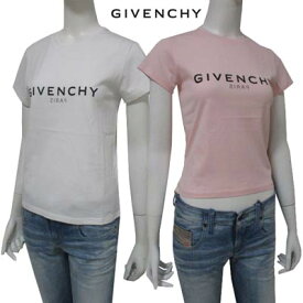 ジバンシー GIVENCHY キッズ 子供服 トップス Tシャツ 半袖 ※大人(レディース)着用可 2color ロゴ フロント/バックリバースGIVENCHYロゴ バック裾部分4Gロゴ ホワイト/ピンク H15275 10B/44Z (R30800) GB222 2022年秋冬新作 【送料無料】 【smtb-TK】