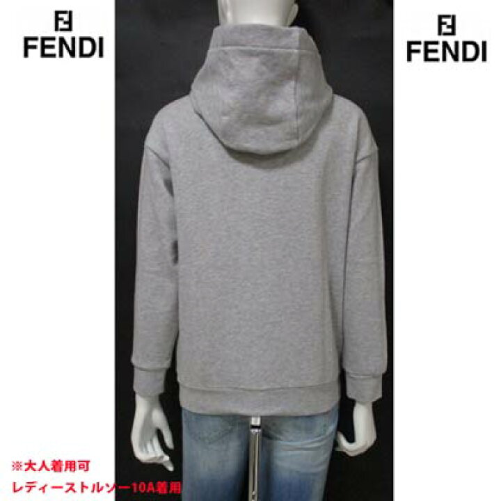 楽天市場】フェンディFENDIキッズ 子供服 トップス パーカー フーディ 