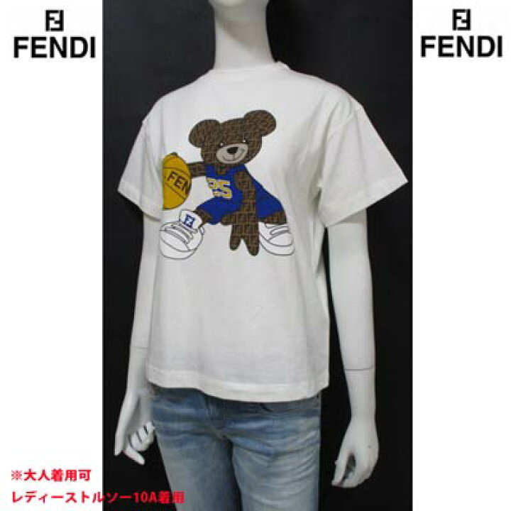 楽天市場】フェンディFENDIキッズ 子供服 トップス Tシャツ 半袖 ※大人  