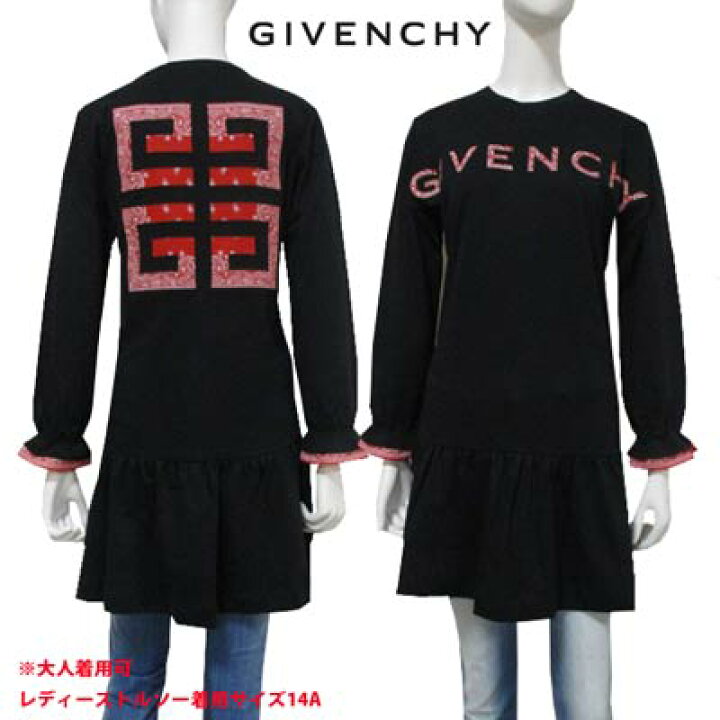 楽天市場】ジバンシー GIVENCHY キッズ 子供服 ワンピース ドレス 長袖 