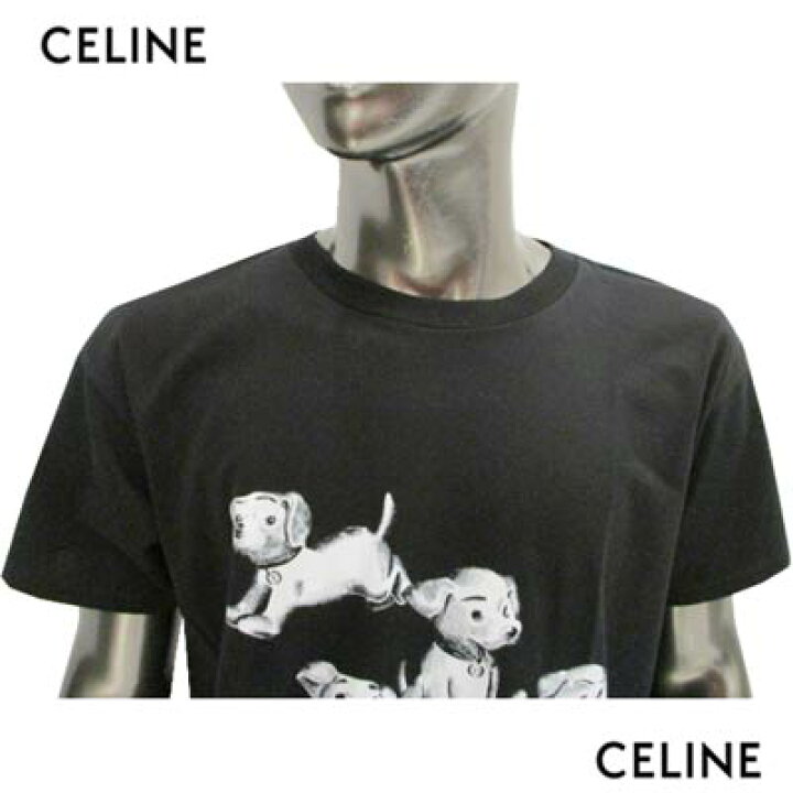 楽天市場】セリーヌ CELINE メンズ トップス Tシャツ 半袖 ロゴ ユニ 