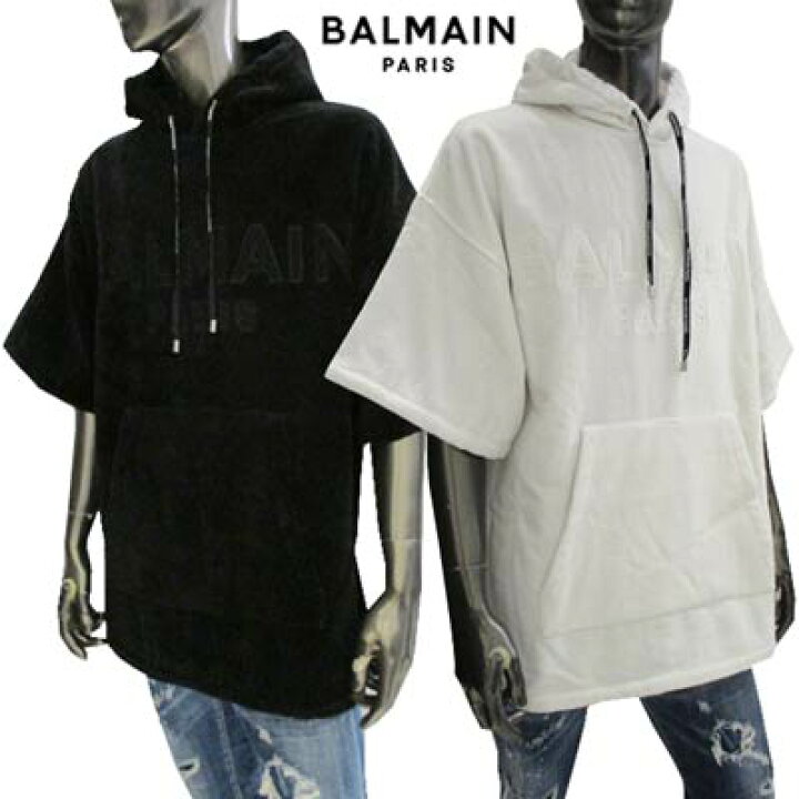 楽天市場】バルマン BALMAIN メンズ トップス パーカー フーディ 