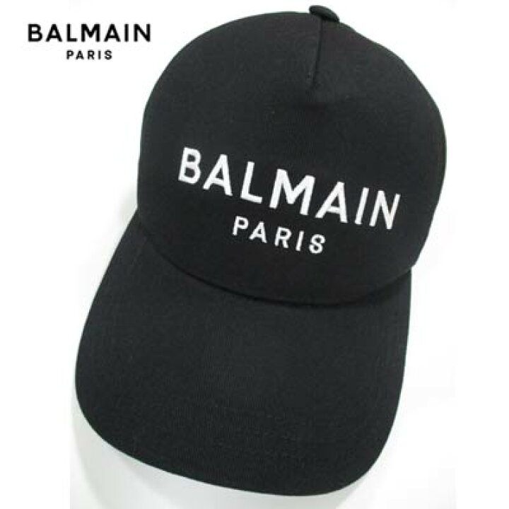 楽天市場】バルマン BALMAIN メンズ 帽子 キャップ ロゴ ユニセックス 