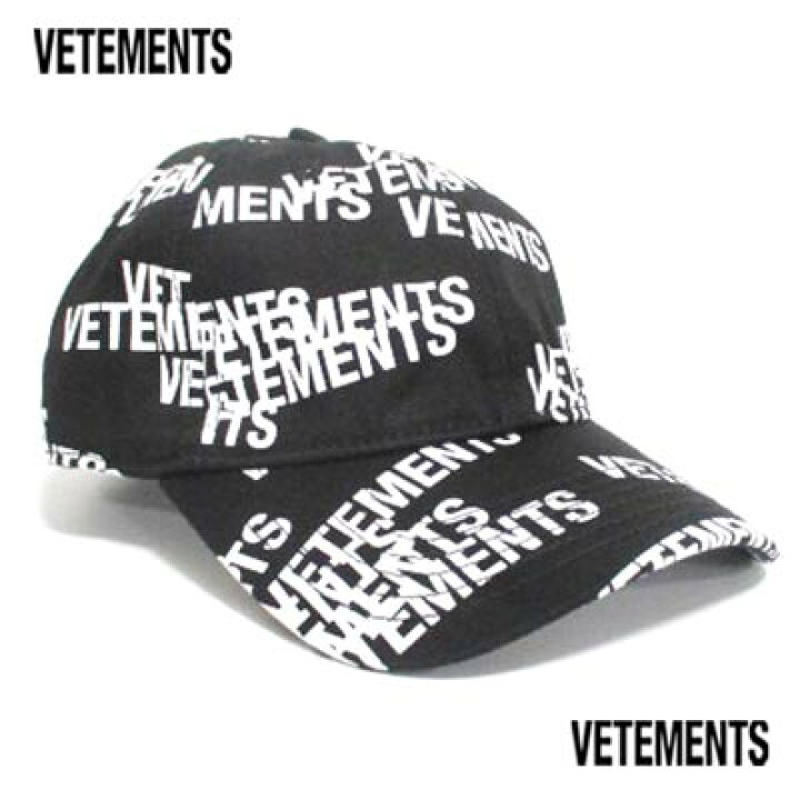 楽天市場】ヴェトモン VETEMENTS メンズ 小物 帽子 キャップ ロゴ ユニ  