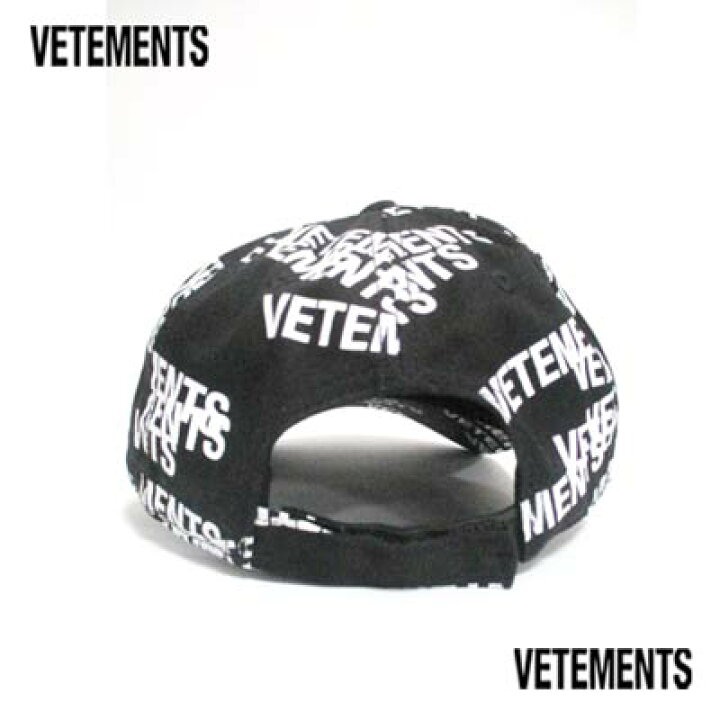 楽天市場】ヴェトモン VETEMENTS メンズ 小物 帽子 キャップ ロゴ ユニ  