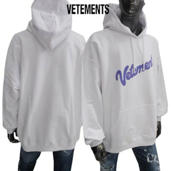 VETEMENTS ヴェトモン 23SS LOGO LIMITED EDITION HOODIE フロントロゴ 