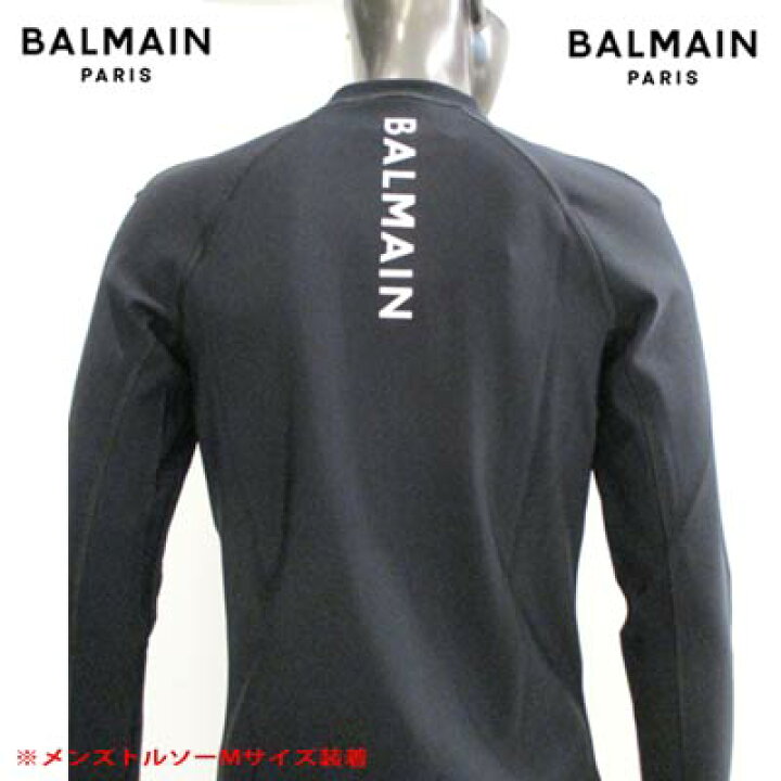 楽天市場】バルマン BALMAIN メンズ トップス Tシャツ ロンT 長袖 ロゴ 