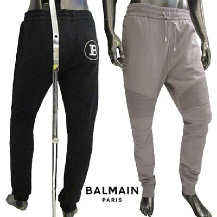 楽天市場】バルマン BALMAIN メンズ ボトムス スウェットパンツ 
