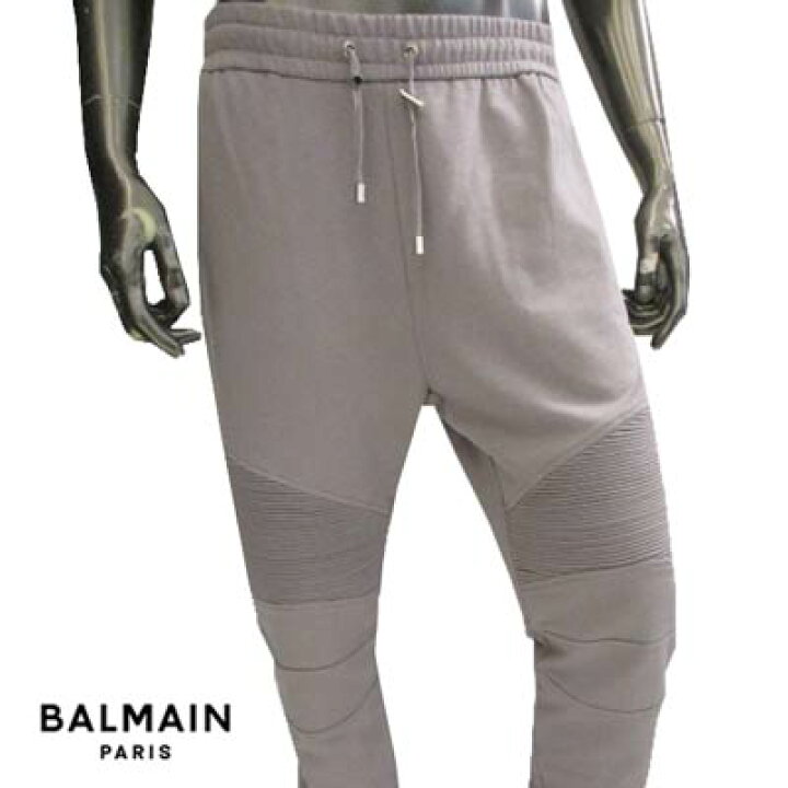 楽天市場】バルマン BALMAIN メンズ ボトムス スウェットパンツ 