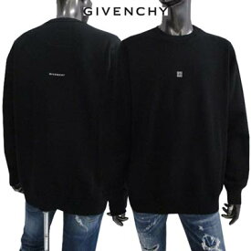 ジバンシー GIVENCHY メンズ トップス スウェット トレーナー ロゴ ユニセックス可 フロント4G刺繍ロゴ/バックGIVENCHYロゴ スウェットブラック BMJOGV3Y78 001 (R107800) 222 2022年秋冬新作【送料無料】 【smtb-TK】