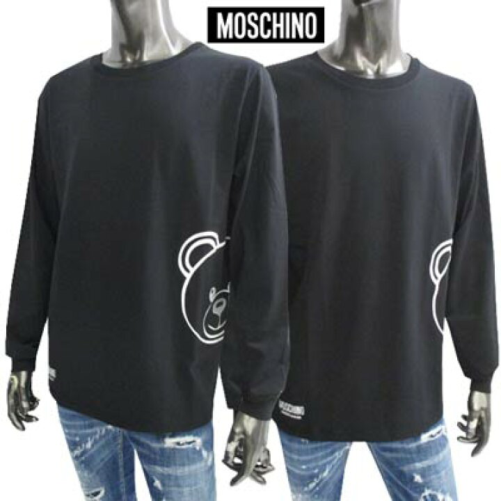 楽天市場】モスキーノ MOSCHINO メンズ トップス Tシャツ 長袖 ロンT 