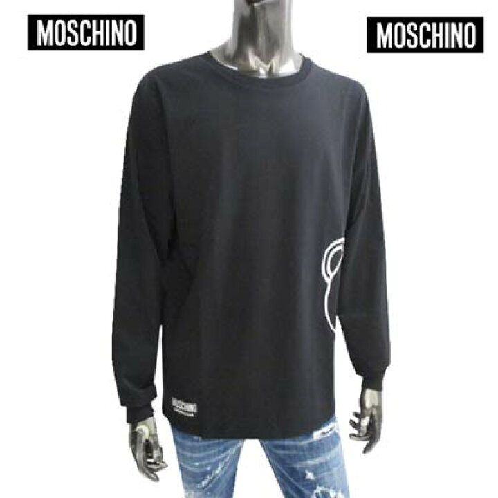 楽天市場】モスキーノ MOSCHINO メンズ トップス Tシャツ 長袖 ロンT 