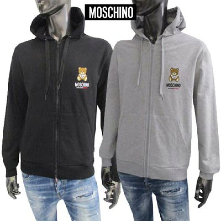 楽天市場】モスキーノ MOSCHINO メンズ トップス パーカー フーディ 