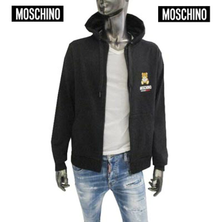 楽天市場】モスキーノ MOSCHINO メンズ トップス パーカー フーディ 