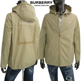 バーバリー BURBERRY メンズ アウター ジャケット チェストBURBERRYロゴ部分ストライプ模様 バックロゴ/ランゲージ ジップポケット ベージュ 8056578 133816 A7405 (R160600) 222 2022年秋冬新作 【送料無料】 【smtb-TK】