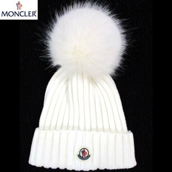 楽天市場】モンクレール MONCLER レディース 小物 帽子 ニット帽 