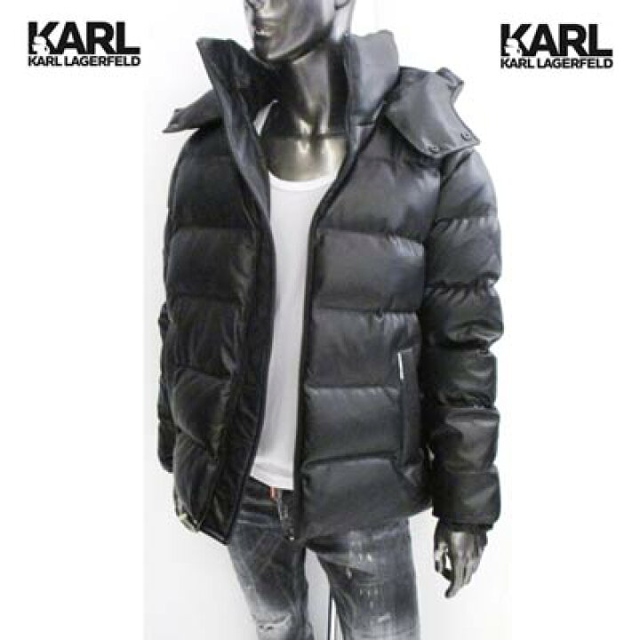 楽天市場】カールラガーフェルドKARL LAGERFELDメンズ アウター ダウン 