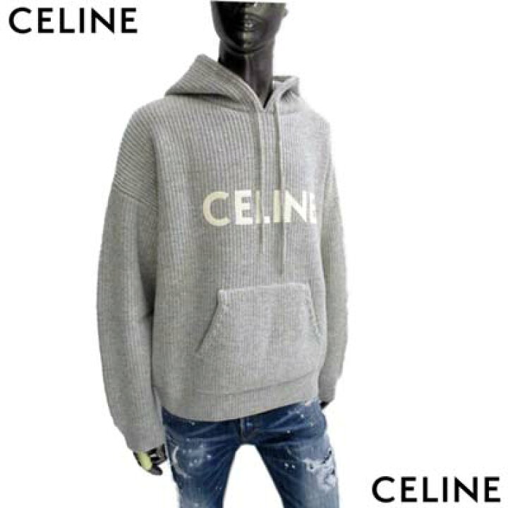楽天市場】セリーヌ CELINE メンズ トップス セーター ニット パーカー 
