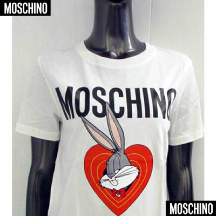 楽天市場】モスキーノ MOSCHINO Tシャツ 半袖 レディース トップス  