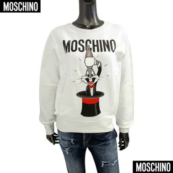 楽天市場】モスキーノ MOSCHINO トレーナー スウェット レディース 