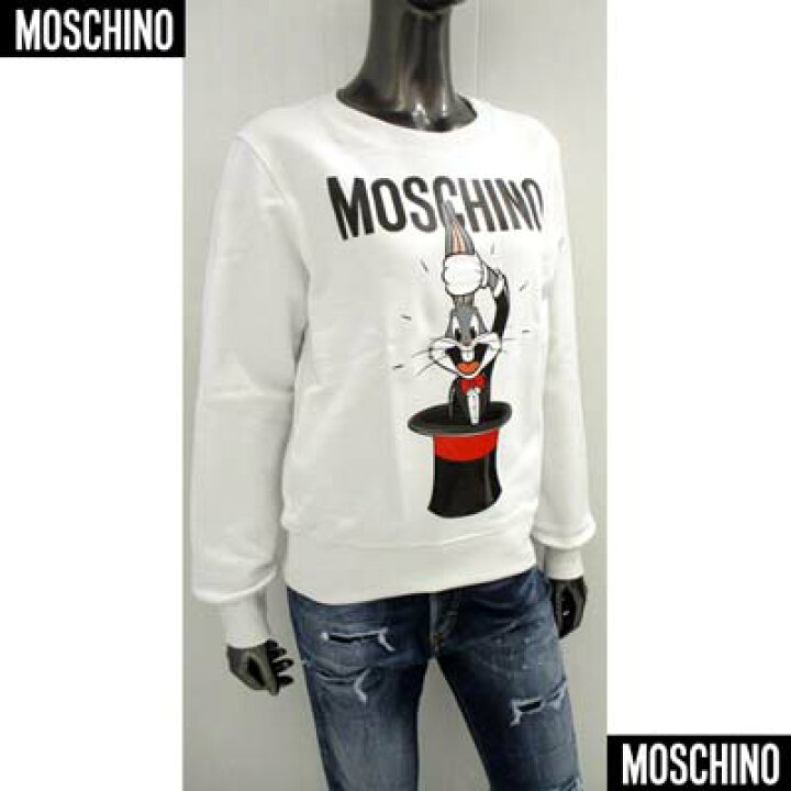 楽天市場】モスキーノ MOSCHINO トレーナー スウェット レディース  