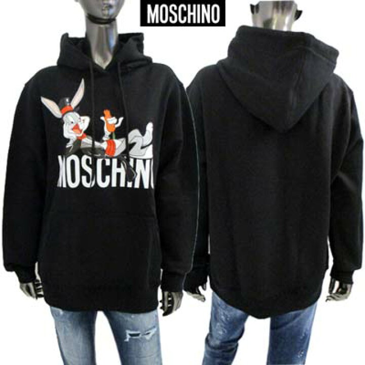 楽天市場】モスキーノ MOSCHINO レディース トップス パーカー 