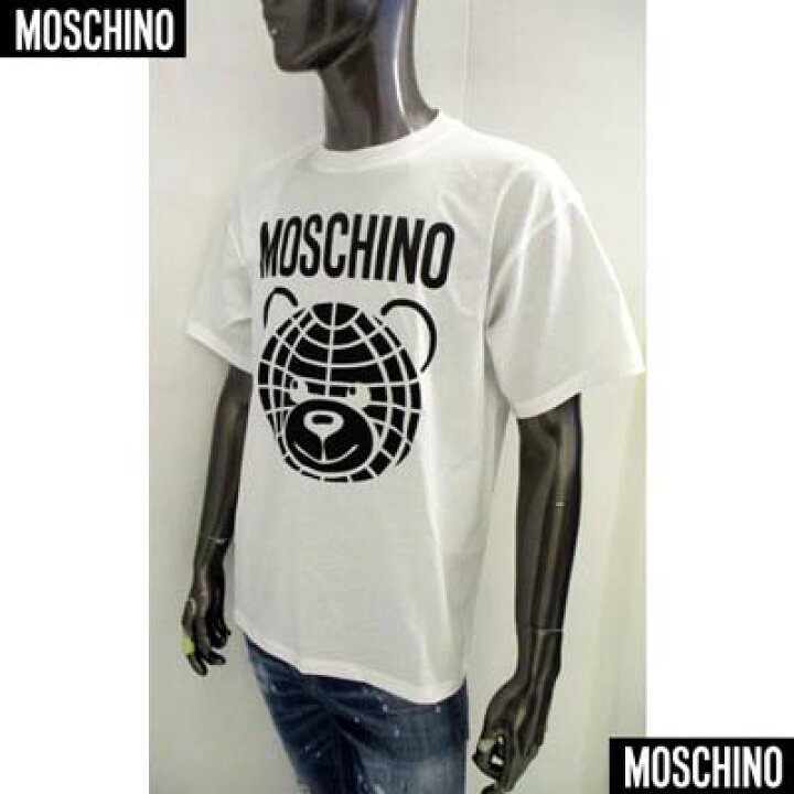 楽天市場】モスキーノ MOSCHINO Tシャツ 半袖 メンズ ユニセックス可  