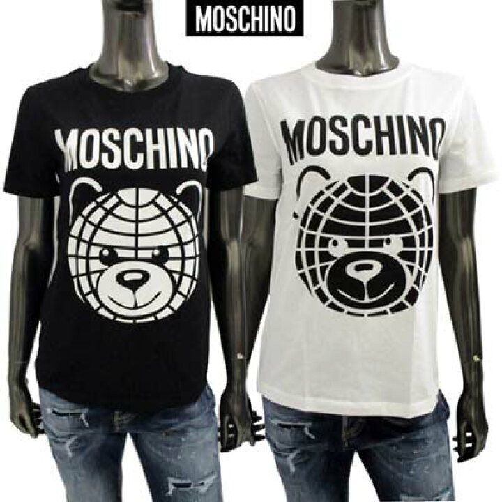 楽天市場】モスキーノ MOSCHINO Tシャツ 半袖 レディース トップス  