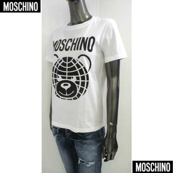 楽天市場】モスキーノ MOSCHINO Tシャツ 半袖 レディース トップス  