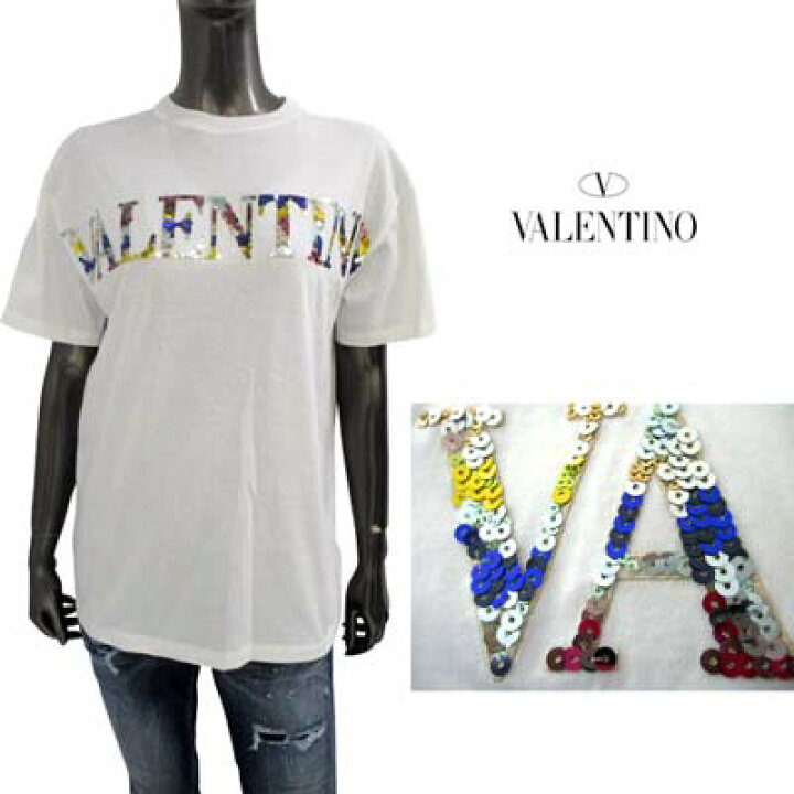 楽天市場】ヴァレンティノ VALENTINO Tシャツ レディース 半袖 