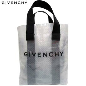 ジバンシー GIVENCHY トートバッグ 鞄 レディース ロゴ フロント/ハンドル部分ロゴ・ショルダーストラップ付き2WAYミニトートバッグ クリア(黒有り） BKU03QK 1PP 004 (R107800) 321 2023年春夏新作 【送料無料】 【smtb-TK】