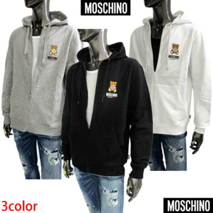 楽天市場】モスキーノ MOSCHINO パーカー フーディ スウェット メンズ 