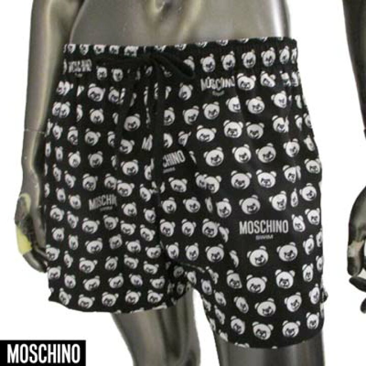 楽天市場】モスキーノ MOSCHINO スイムウェア ビーチウェア ハーフ  