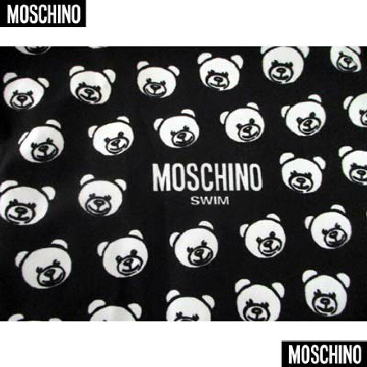 楽天市場】モスキーノ MOSCHINO スイムウェア ビーチウェア ハーフ 