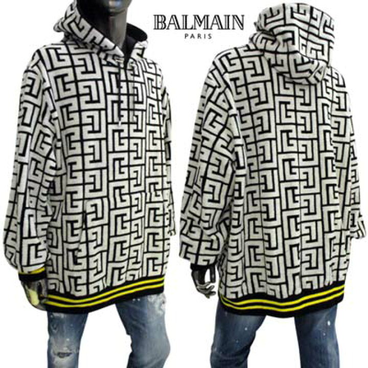 楽天市場】バルマン BALMAIN メンズ トップス パーカー フーディ  