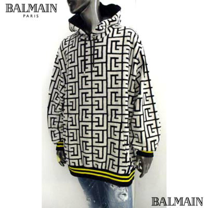 楽天市場】バルマン BALMAIN メンズ トップス パーカー フーディ 