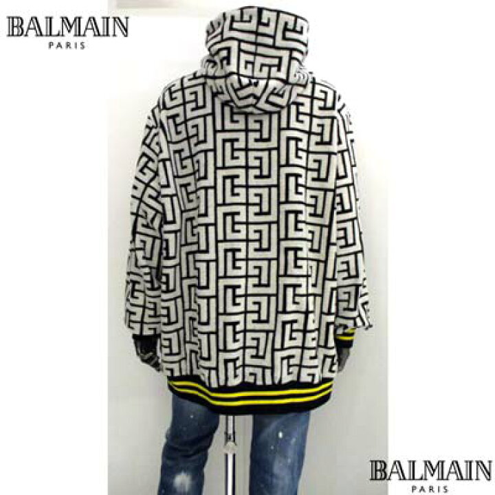 楽天市場】バルマン BALMAIN メンズ トップス パーカー フーディ 