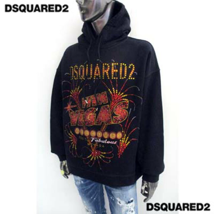 楽天市場】ディースクエアード DSQUARED2 メンズ トップス パーカー 