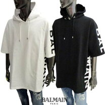 楽天市場】balmain（スタイル（パーカー）プルオーバーパーカー 