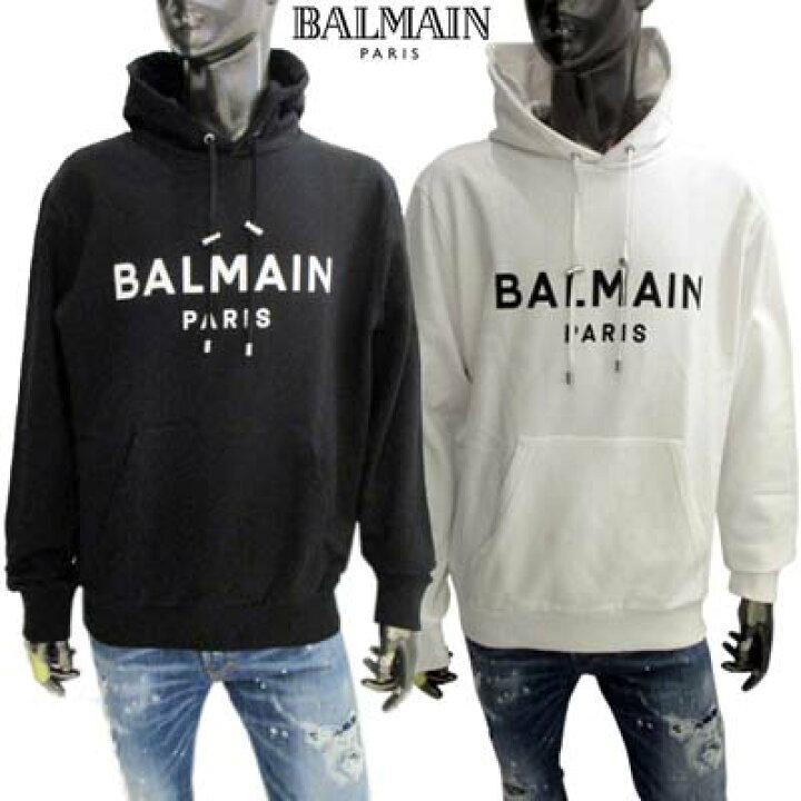 楽天市場】バルマン BALMAIN メンズ トップス パーカー フーディ 