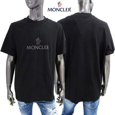 楽天市場】モンクレール MONCLER Tシャツ メンズ トップス 半袖 ロゴ 