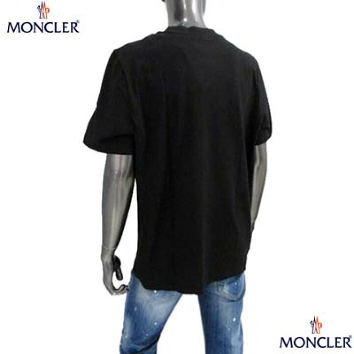 楽天市場】モンクレール MONCLER Tシャツ メンズ トップス 半袖 ロゴ 
