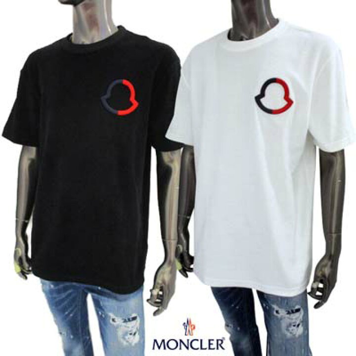 楽天市場】モンクレール MONCLER メンズ トップス Tシャツ 半袖 ロゴ 