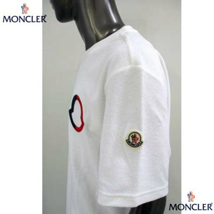楽天市場】モンクレール MONCLER メンズ トップス Tシャツ 半袖 ロゴ 