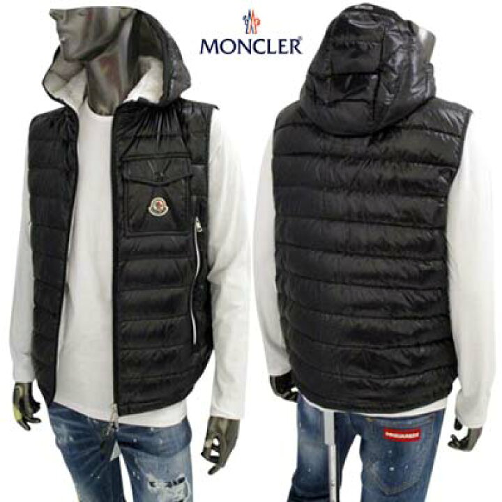 楽天市場】モンクレール MONCLER メンズ アウター ダウン ベスト RAGOT 