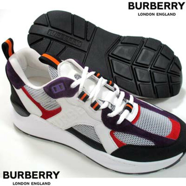 楽天市場】バーバリー BURBERRY メンズ 靴 スニーカー サイドエンボス 