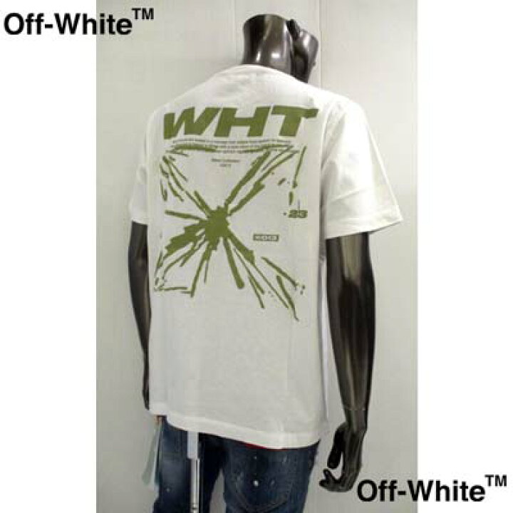楽天市場】オフホワイト OFF-WHITE Tシャツ メンズ 半袖 2color 