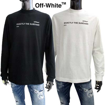 楽天市場】オフホワイト OFF-WHITE メンズ トップス Tシャツ ロンT