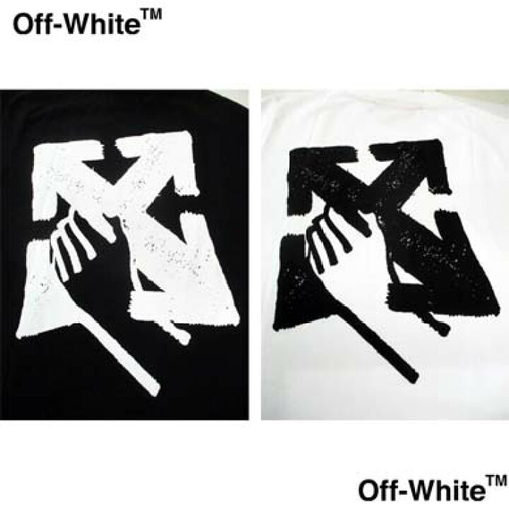 楽天市場】オフホワイト OFF-WHITE Tシャツ 半袖 メンズ トップス 背中 